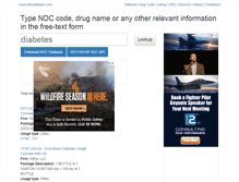 Tablet Screenshot of ndcvalidator.com